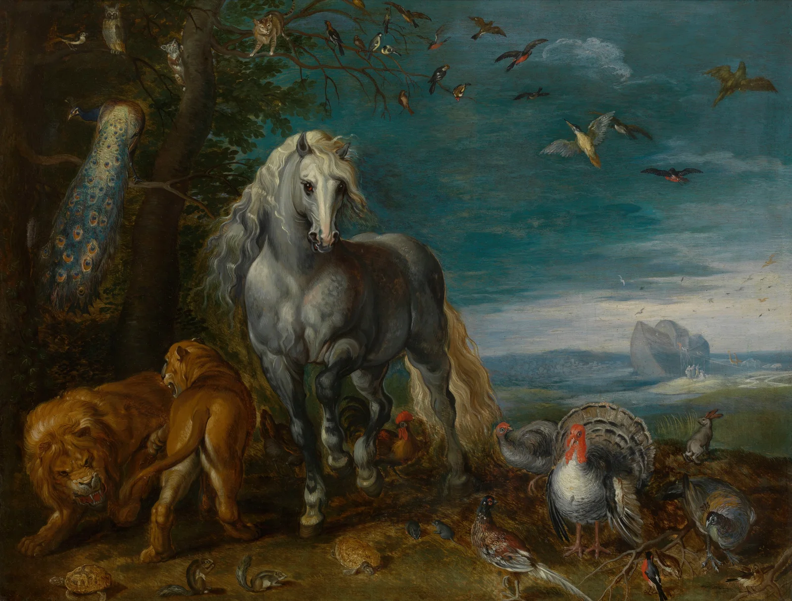 Noach’s Ark av Jan Van Kessel The Elder