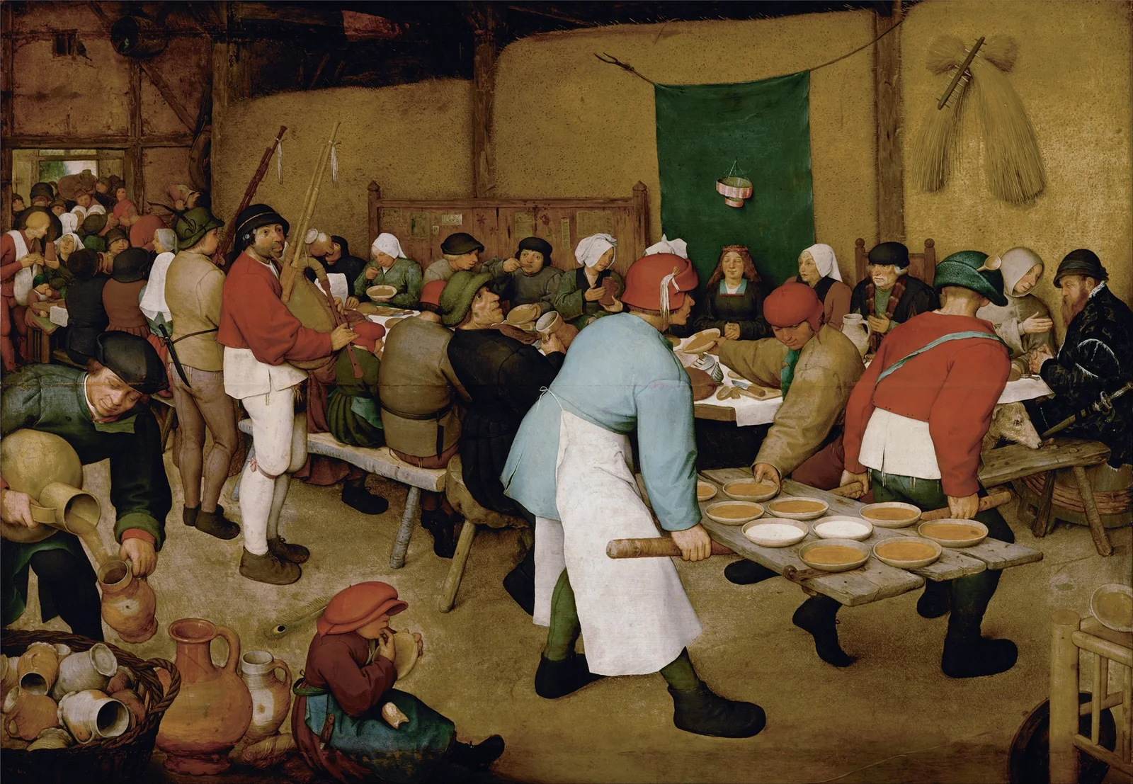 Peasant Wedding av Pieter Bruegel The Elder