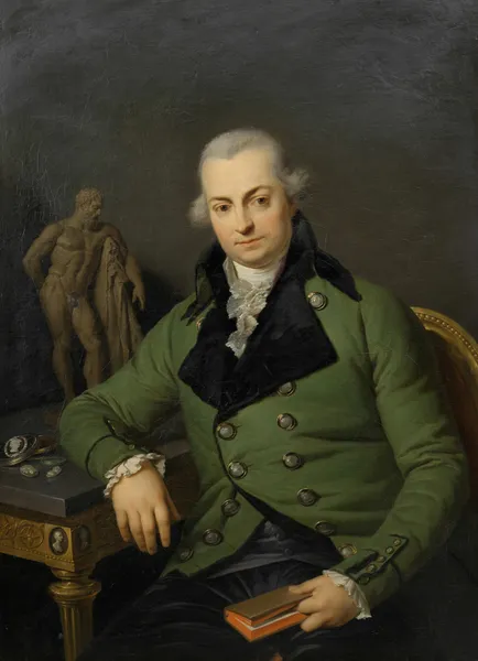 Riccardo Milliotti von Dallberg av Johann Baptist von Lampi the Elder