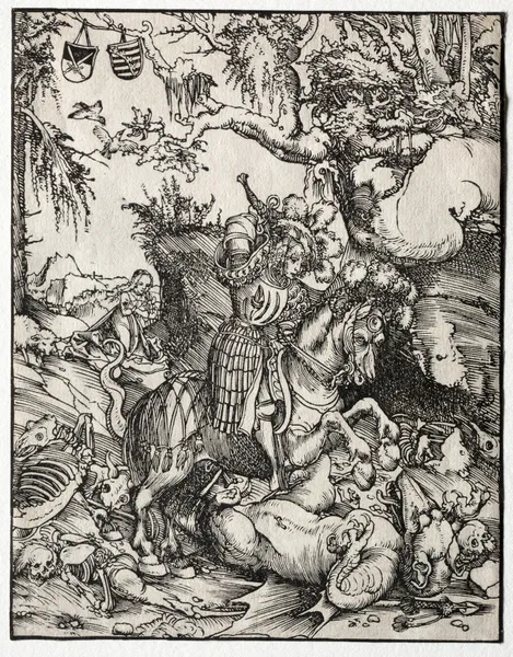 St. George Slaying the Dragon av Lucas Cranach the Elder