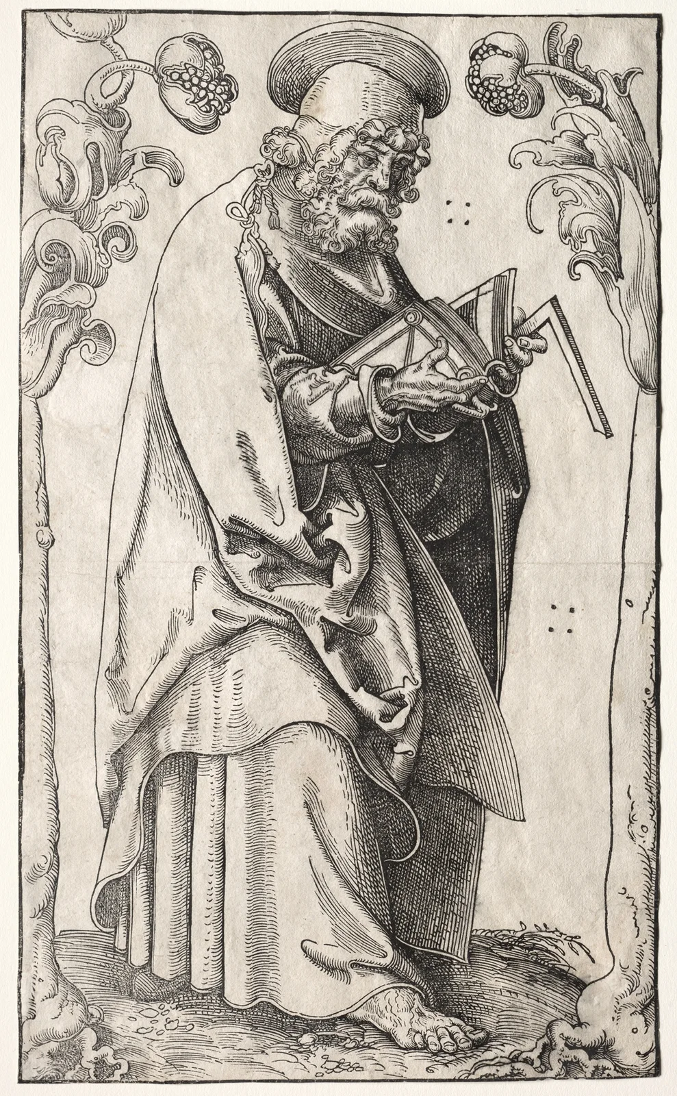 The Apostle Matthew av Lucas Cranach the Elder