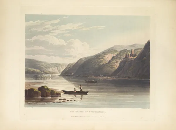 The Castle of Furstenberg av Christian Georg Schütz the elder