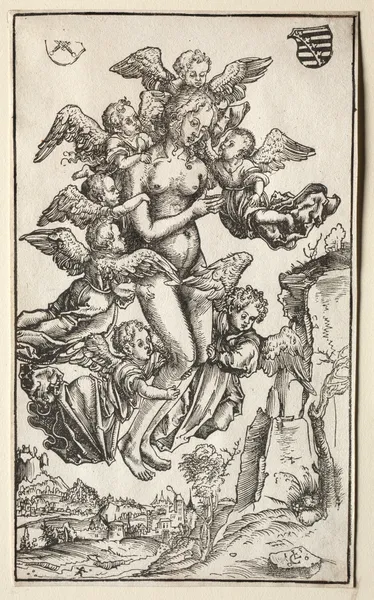 The Ecstasy of Saint Mary Magdalene av Lucas Cranach the Elder