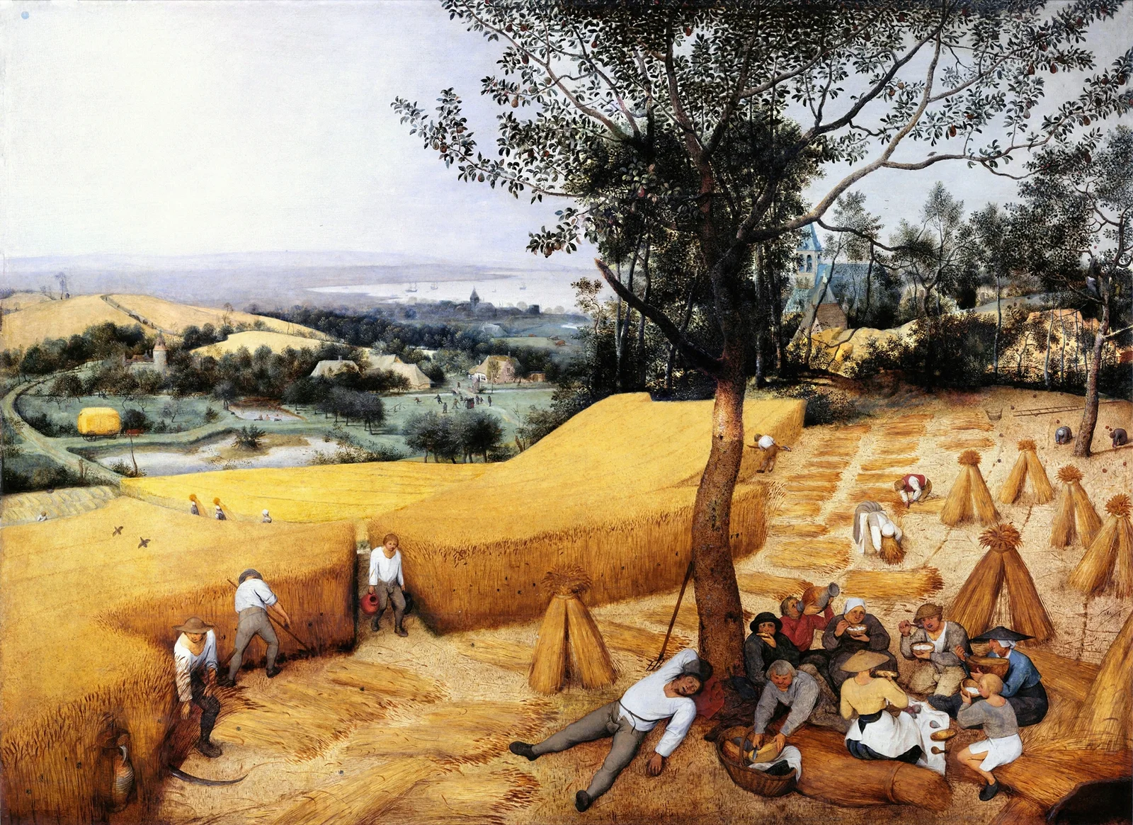 The Harvesters av Pieter Bruegel The Elder