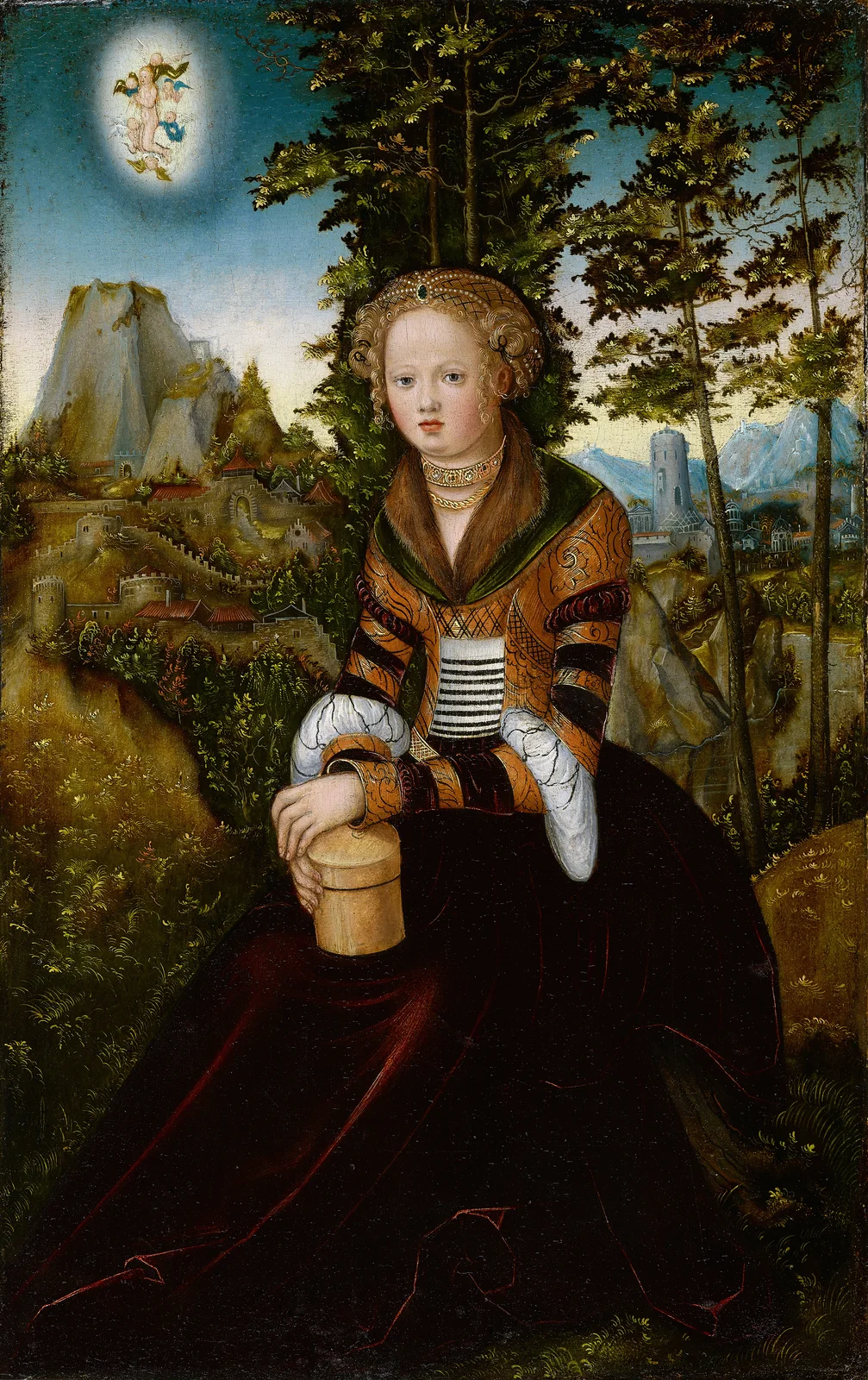 The Magdalene av Lucas Cranach the Elder
