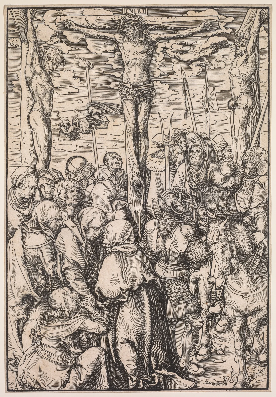 The Passion; Crucifixion av Lucas Cranach the Elder