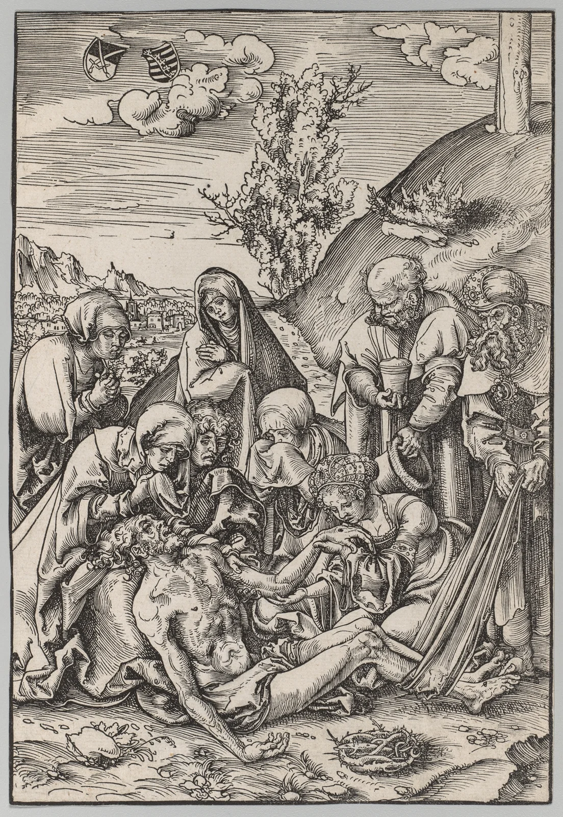 The Passion; The Lamentation av Lucas Cranach the Elder