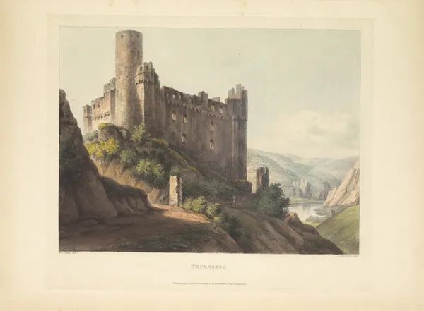Thurmberg av Christian Georg Schütz the elder