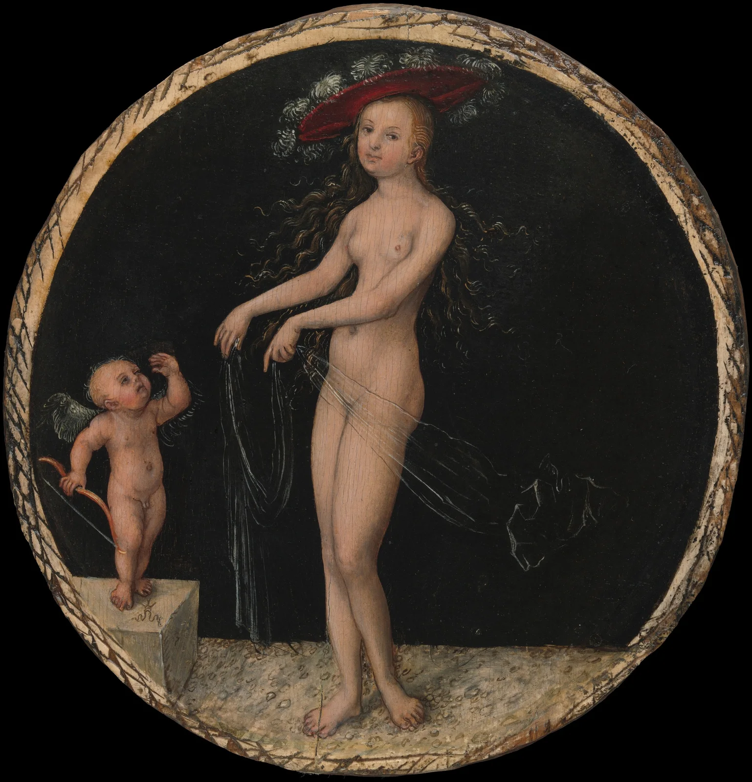 Venus and Cupid av Lucas Cranach the Elder