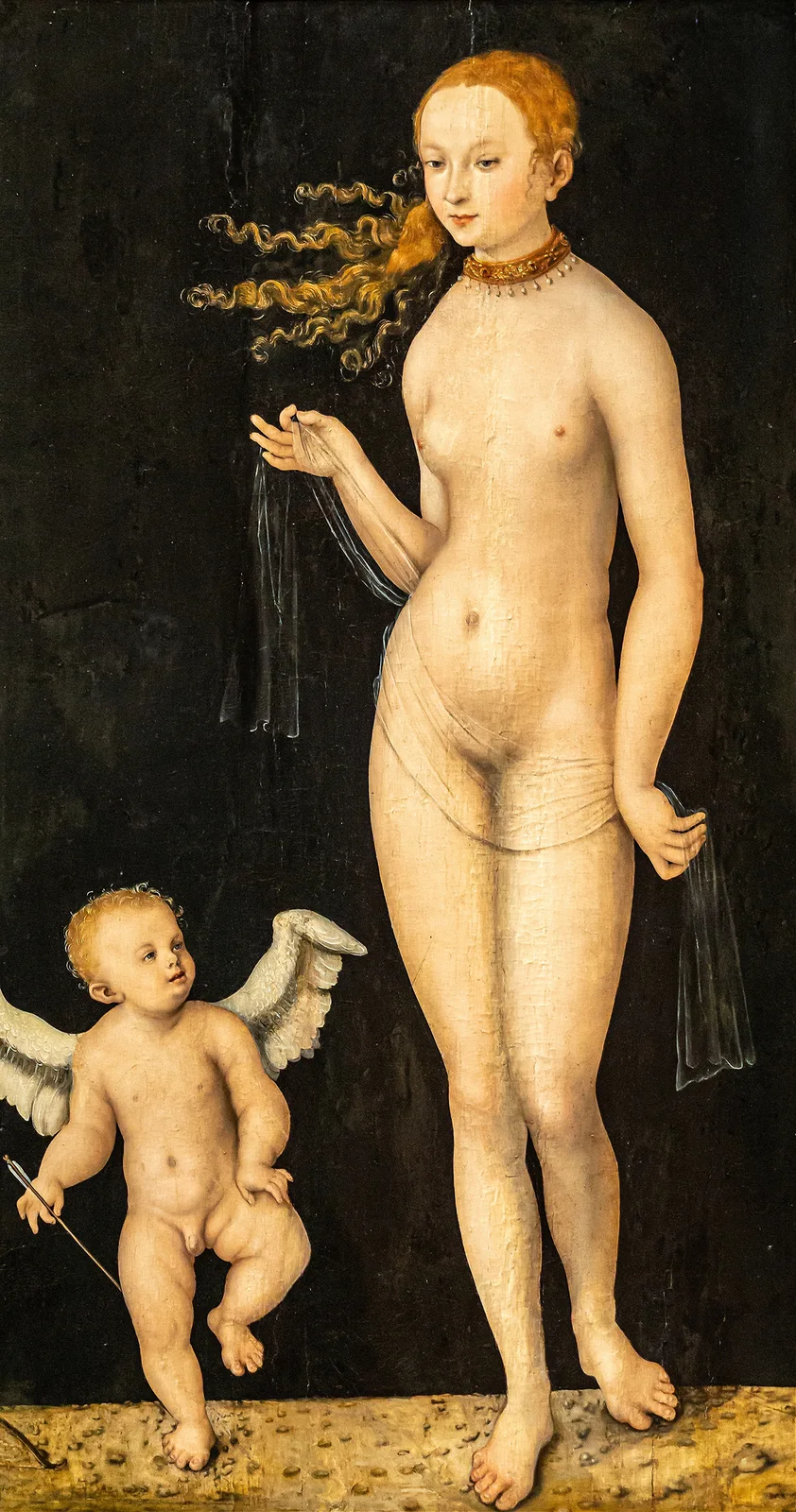 Venus and Cupid av Lucas Cranach the Elder