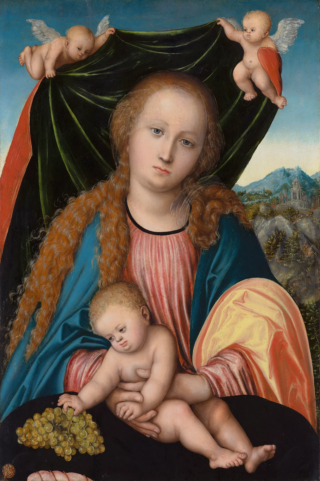 Virgin and Child av Lucas Cranach the Elder