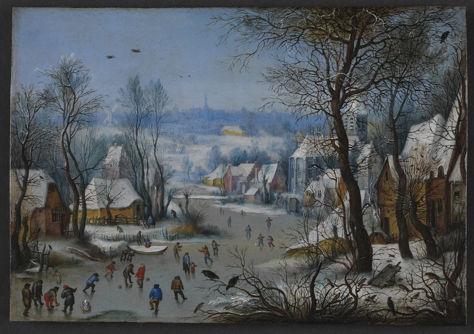 Winter Scenery av Pieter Bruegel The Elder