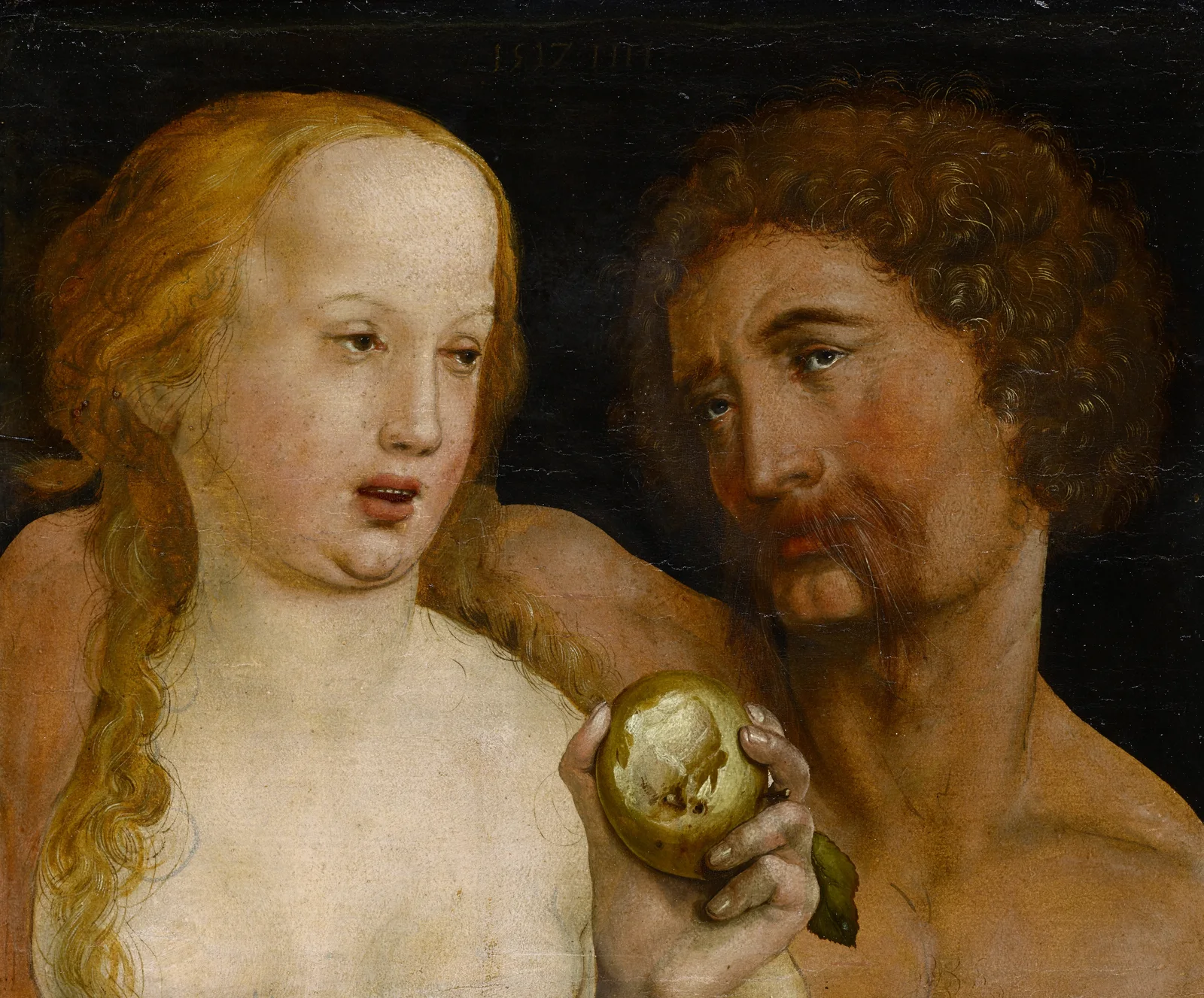 Adam and Eve av Hans Holbein The Younger