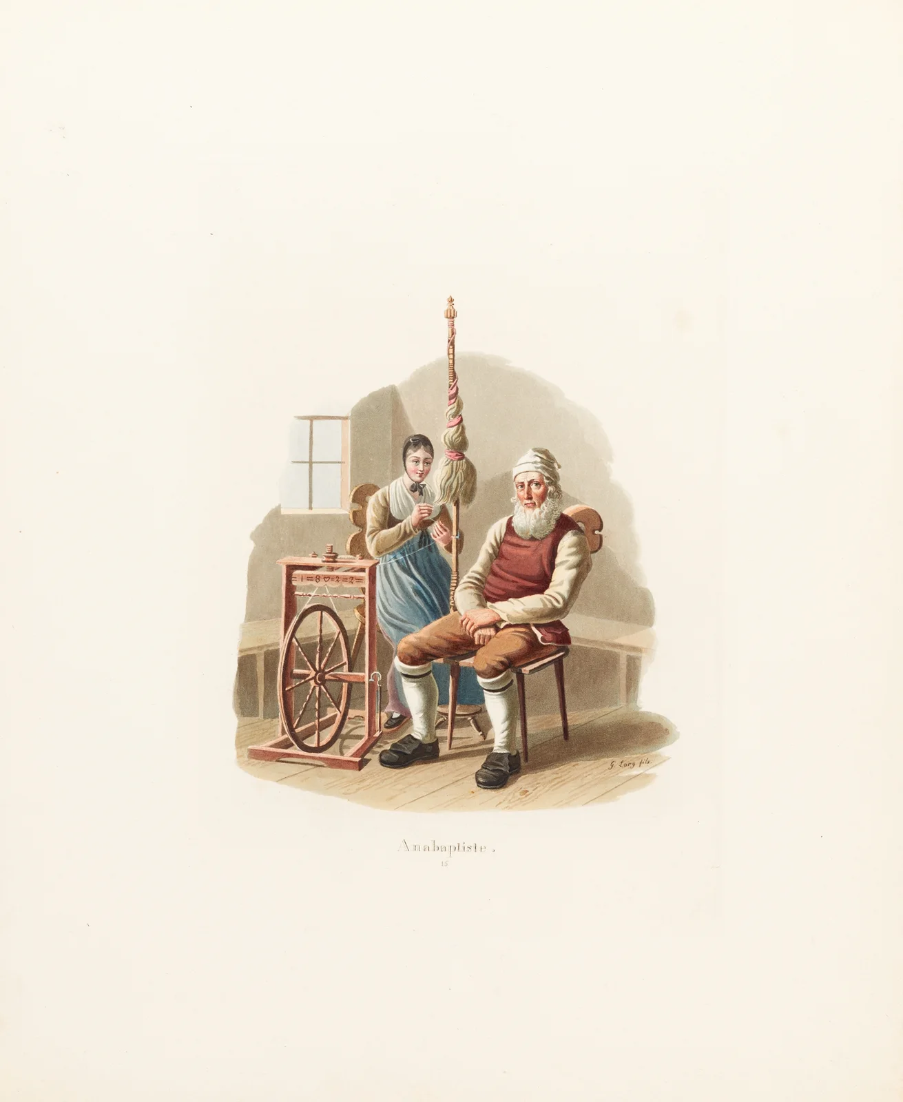 Anababtiste av Gabriel Lory the Younger