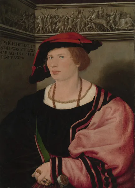 Benedikt von Hertenstein (born about 1495, died 1522) av Hans Holbein The Younger
