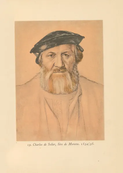 Charles de Solier, Sire de Morette av Hans Holbein The Younger