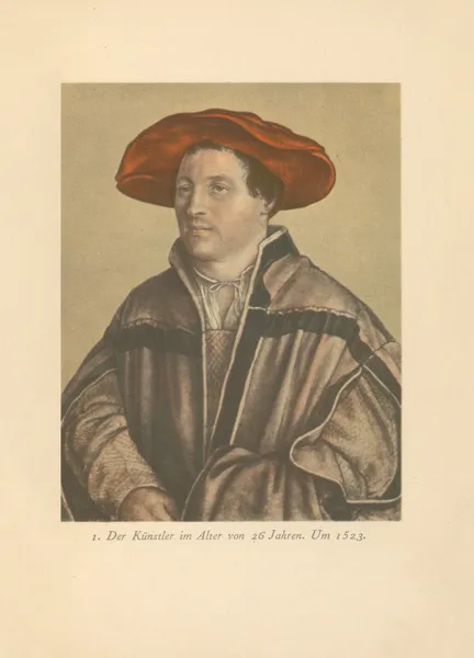 Der Künstler im Altervon 26 Jahren av Hans Holbein The Younger