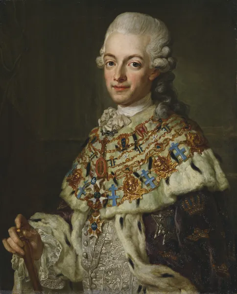 Gustav III, 1746-1792 av Lorens Pasch the Younger