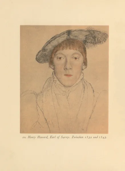 Henry Howard, Earl of Surrey av Hans Holbein The Younger