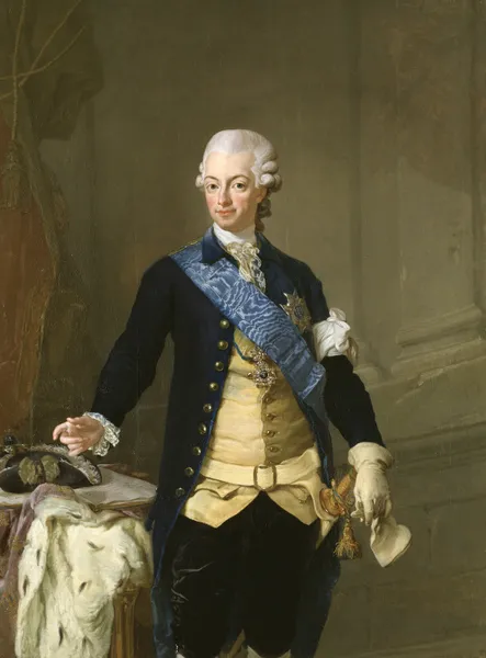 King Gustav III of Sweden av Lorens Pasch the Younger