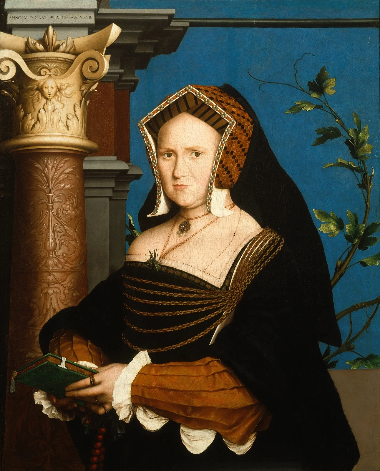 Mary, Lady Guildford av Hans Holbein The Younger