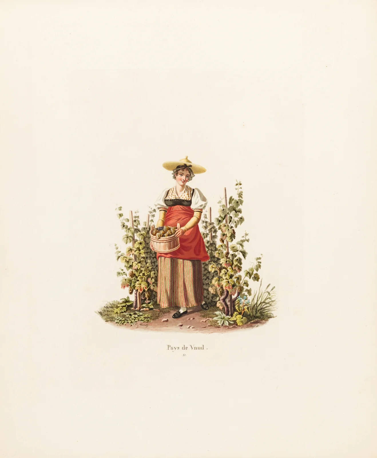 Pays de Vaud av Gabriel Lory the Younger