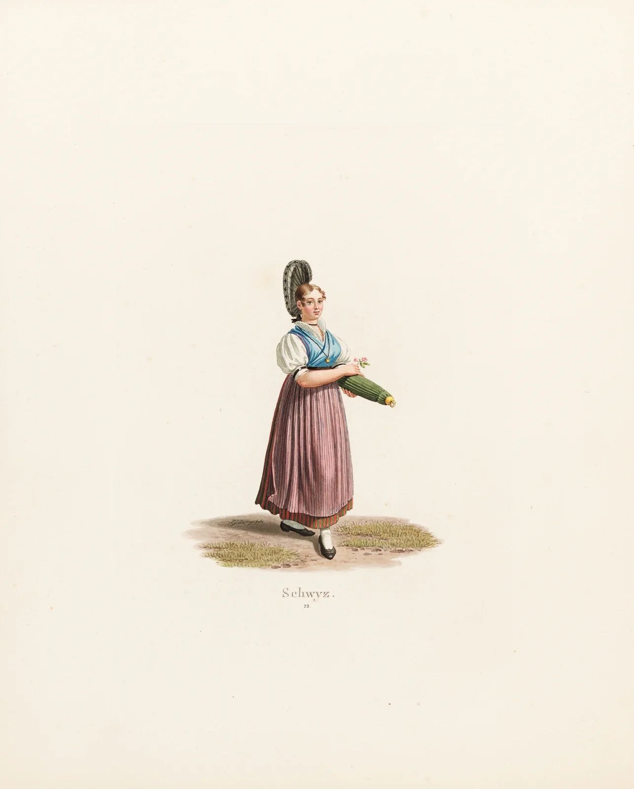 Schwyz av Gabriel Lory the Younger