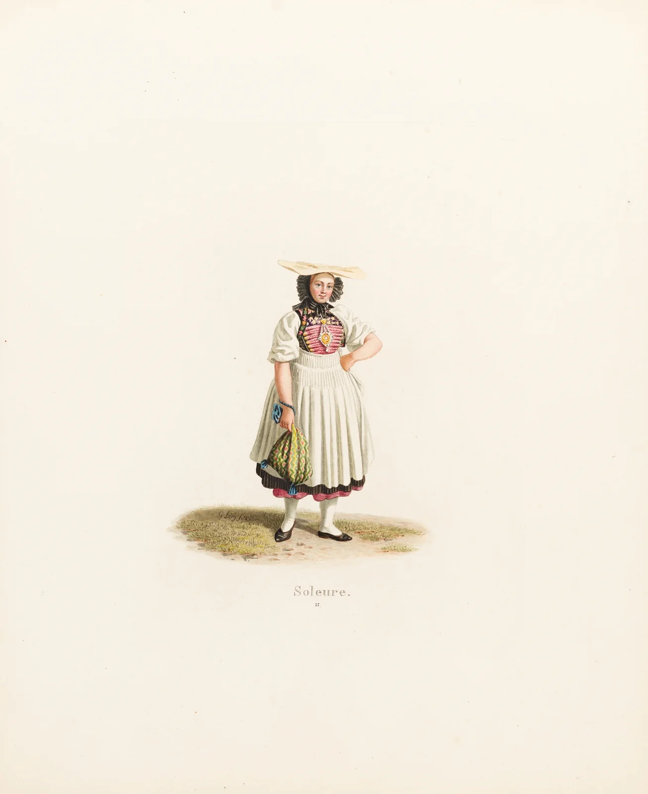 Soleure av Gabriel Lory the Younger