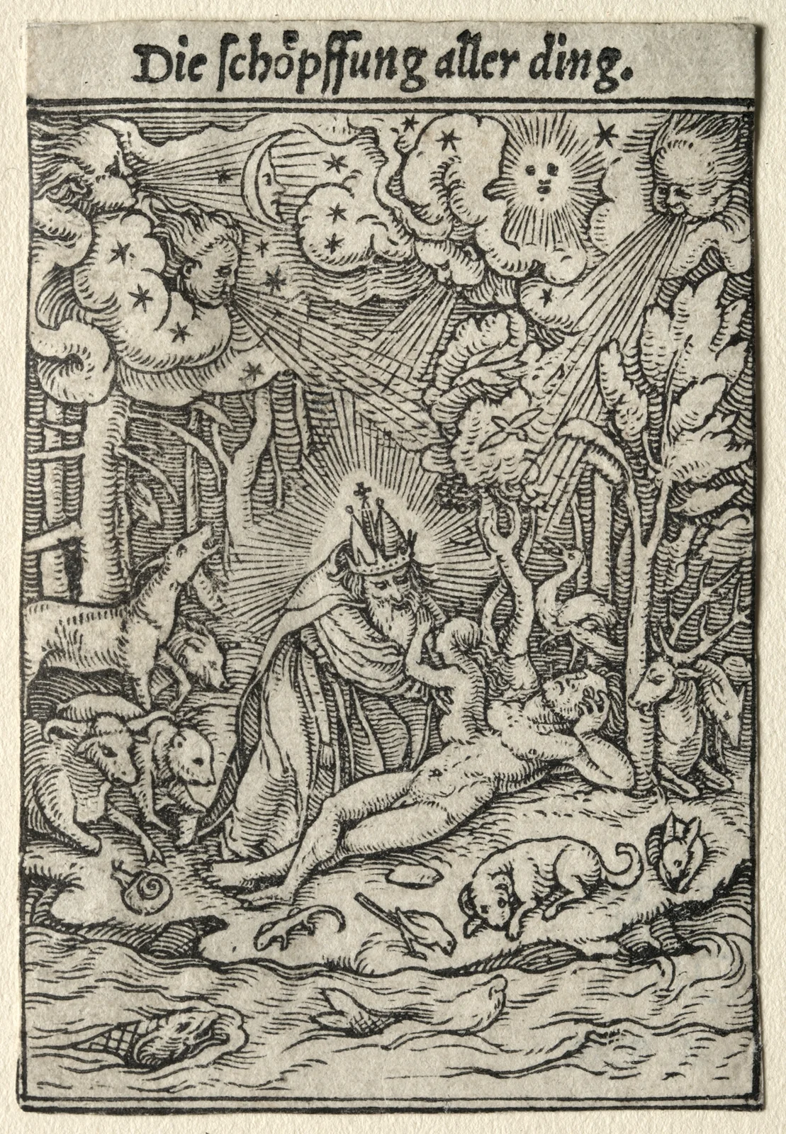 The Creation av Hans Holbein The Younger