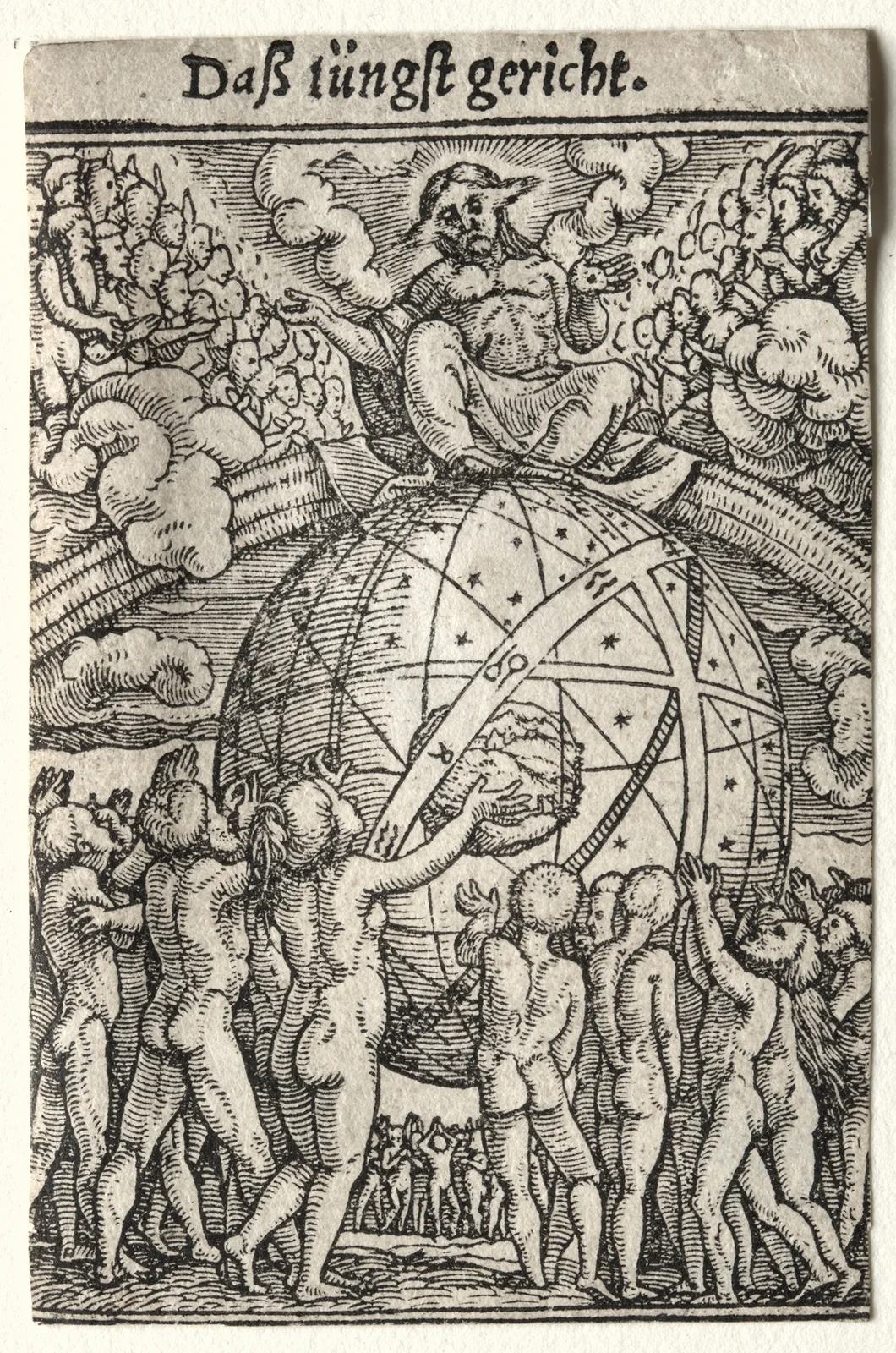 The Last Judgment av Hans Holbein The Younger