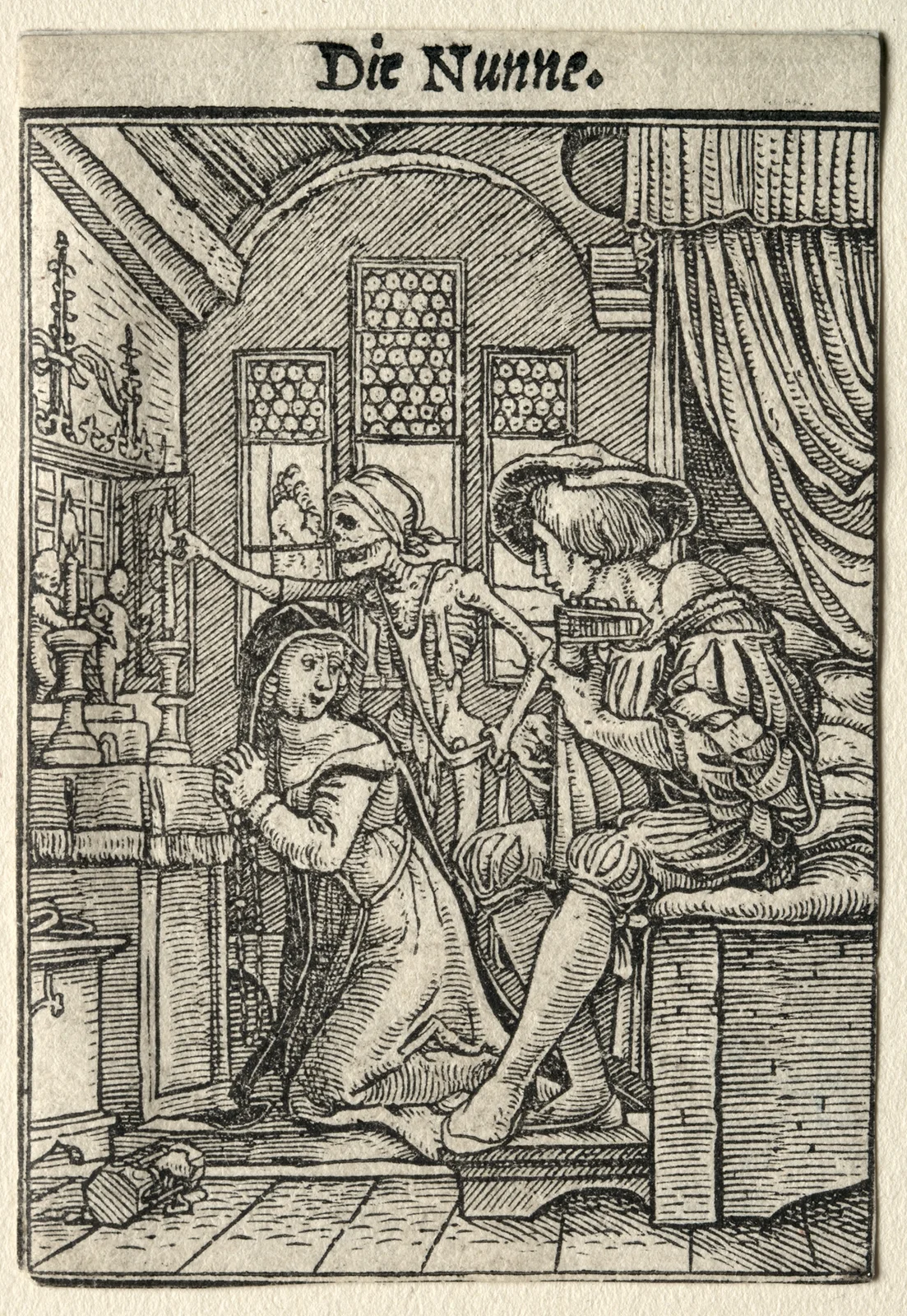 The Nun av Hans Holbein The Younger