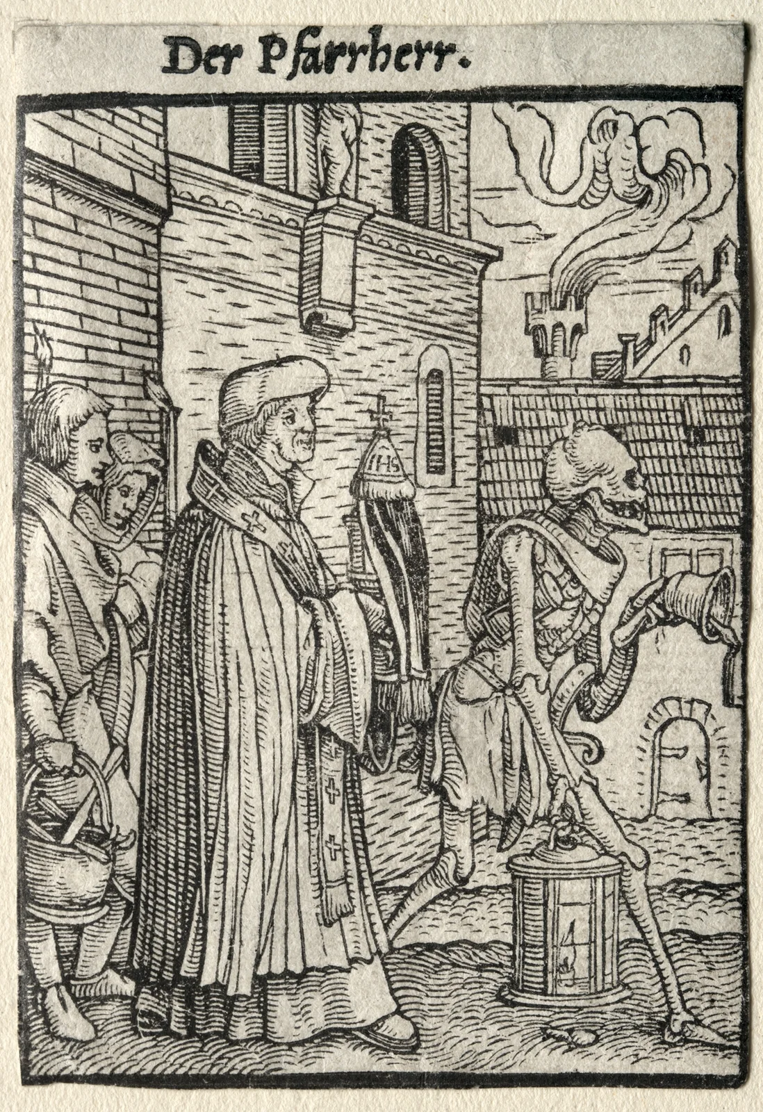 The Pastor av Hans Holbein The Younger