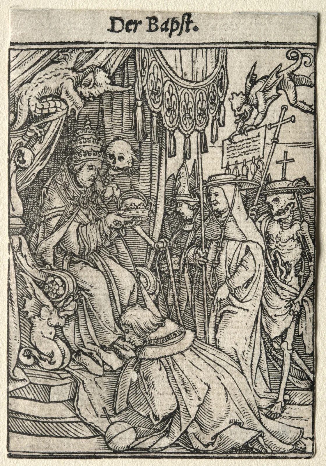 The Pope av Hans Holbein The Younger