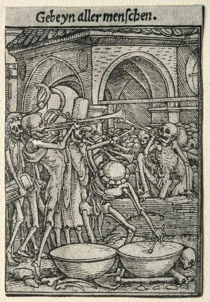 The Trumpeters of Death av Hans Holbein The Younger