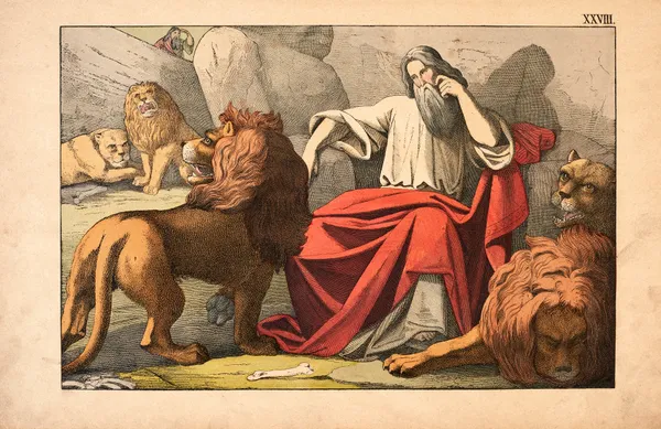 Daniel in the lion’s den av Theodor Eckardt