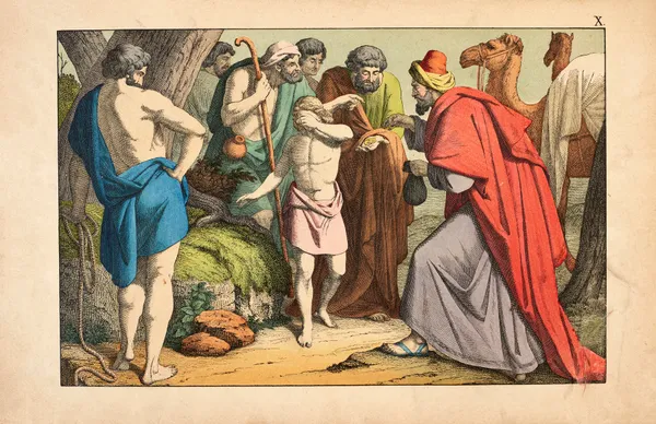Joseph is sold by his brothers av Theodor Eckardt