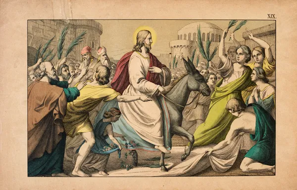 The entry into Jerusalem av Theodor Eckardt