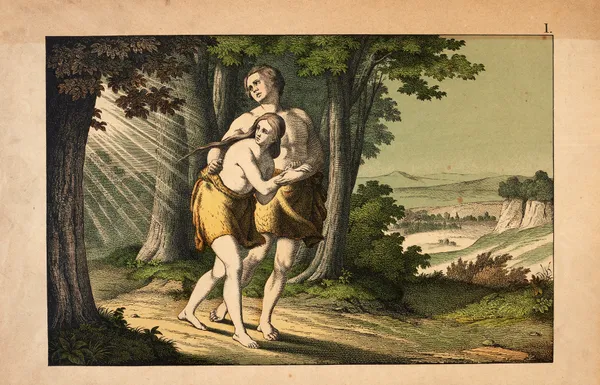 The Expulsion from Paradise av Theodor Eckardt