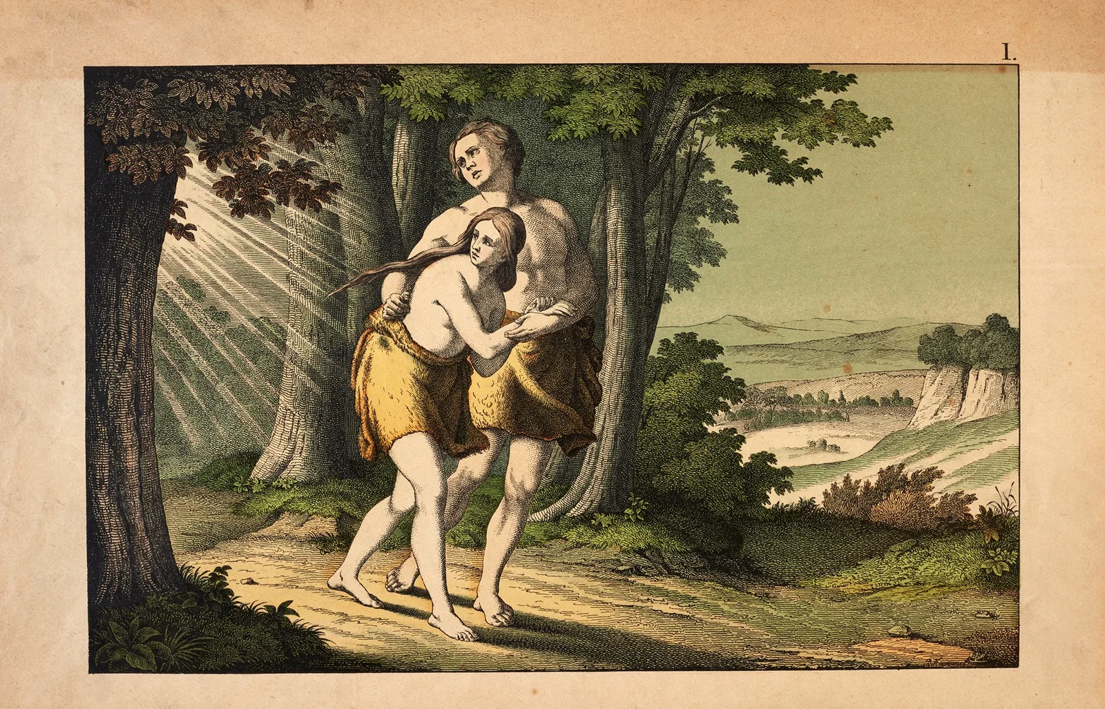The Expulsion from Paradise av Theodor Eckardt