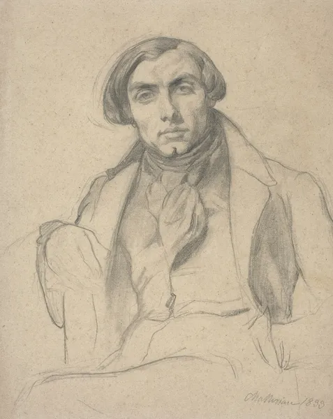 Auguste Ottin av Théodore Chassériau