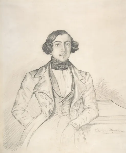 Count Philibert-Oscar de Ranchicourt av Théodore Chassériau
