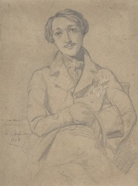 Portrait of Jennins av Théodore Chassériau