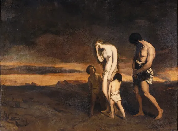 The Punishment of Cain av Théodore Chassériau