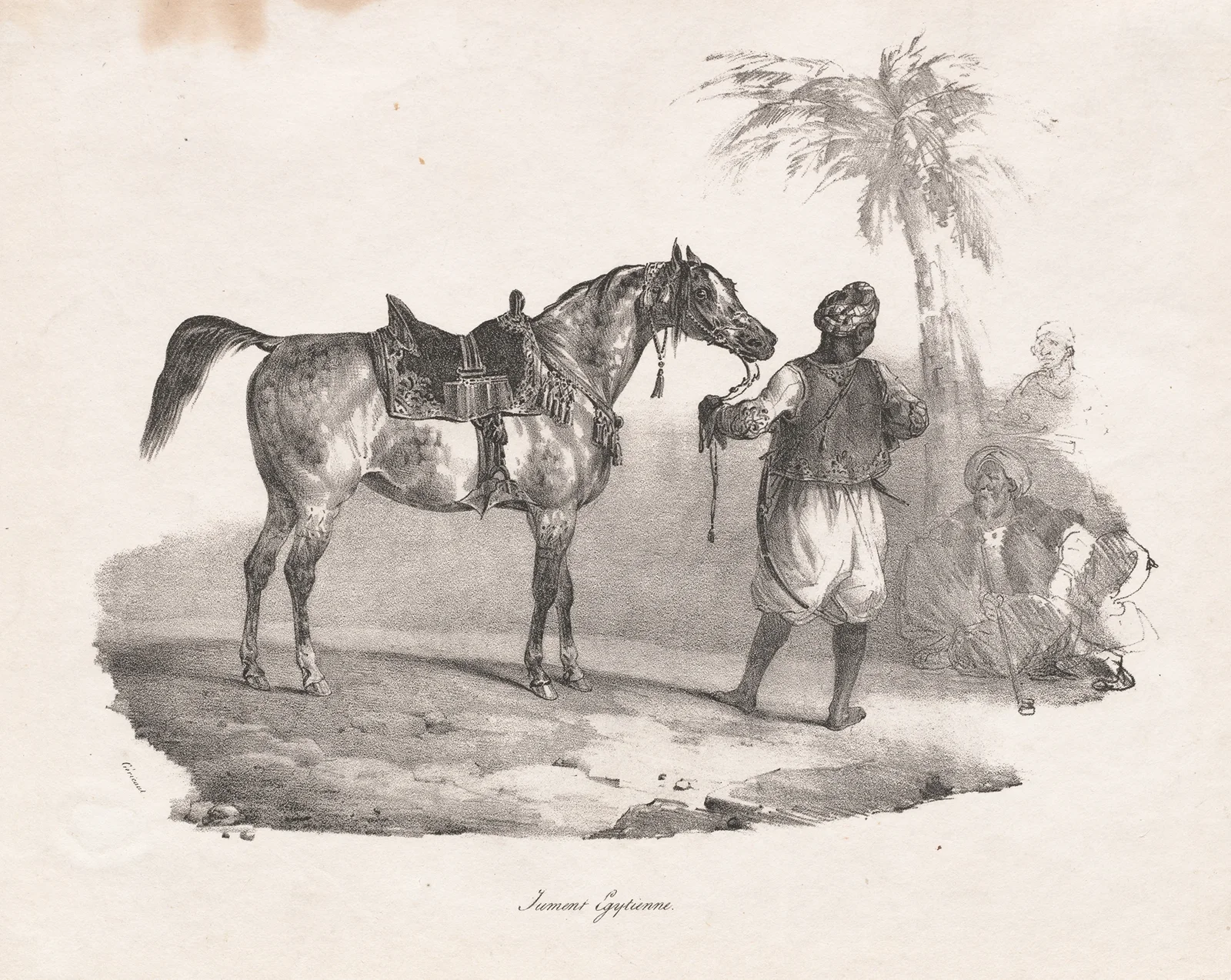 Egyptian Mare av Théodore Géricault