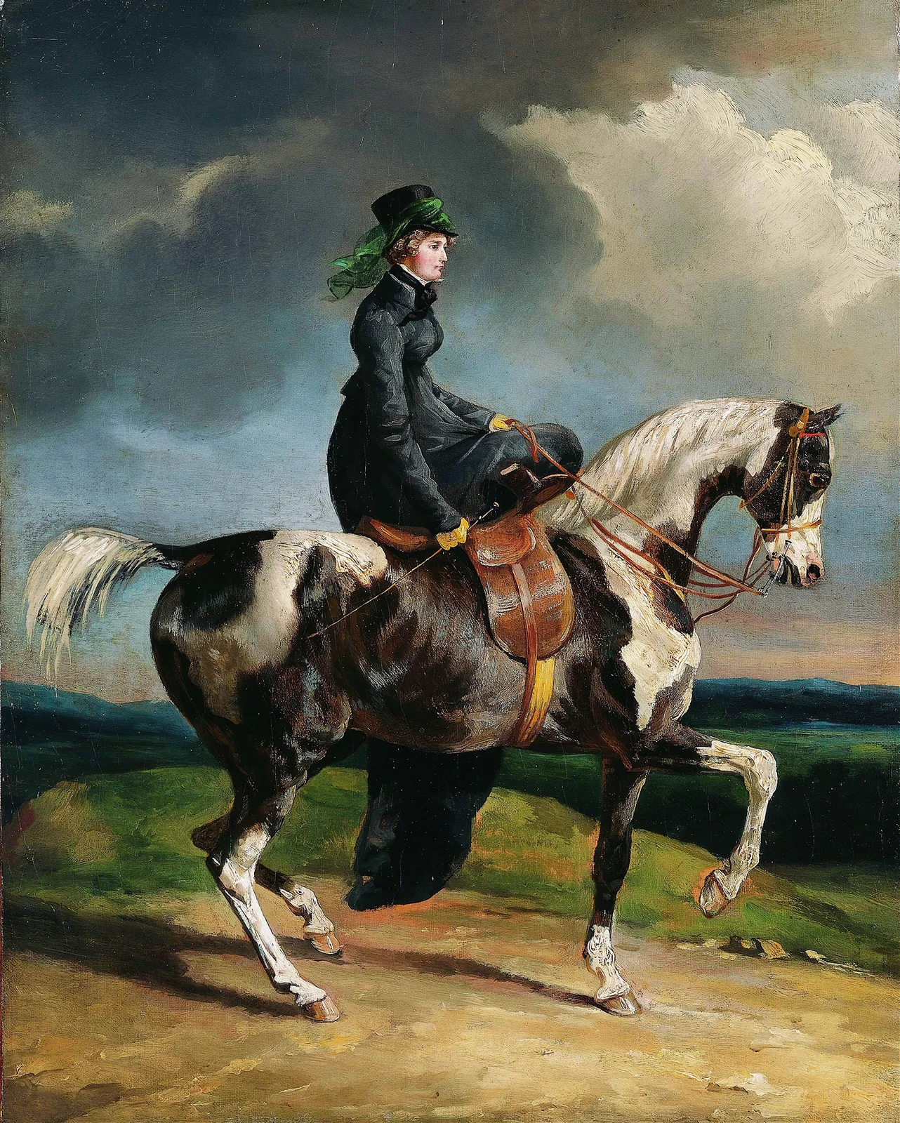 Horsewoman (1820 or later) av Théodore Géricault