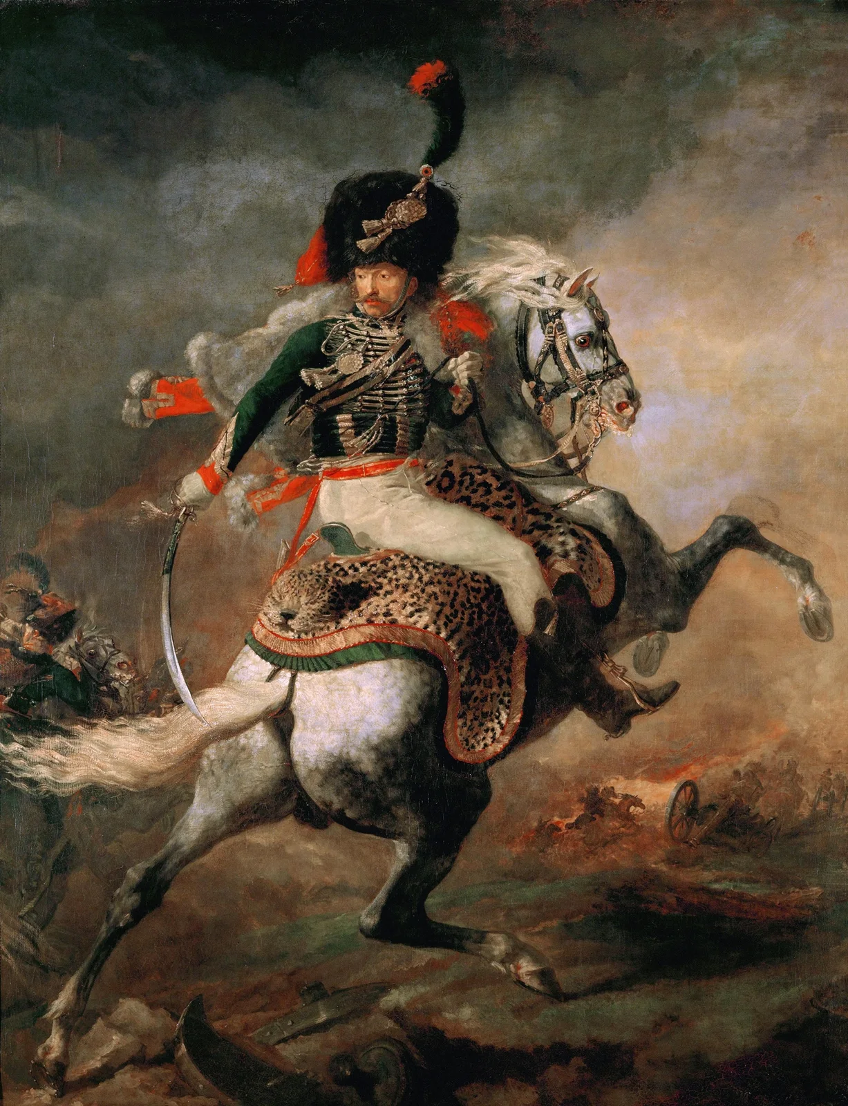 The Charging Chasseur av Théodore Géricault