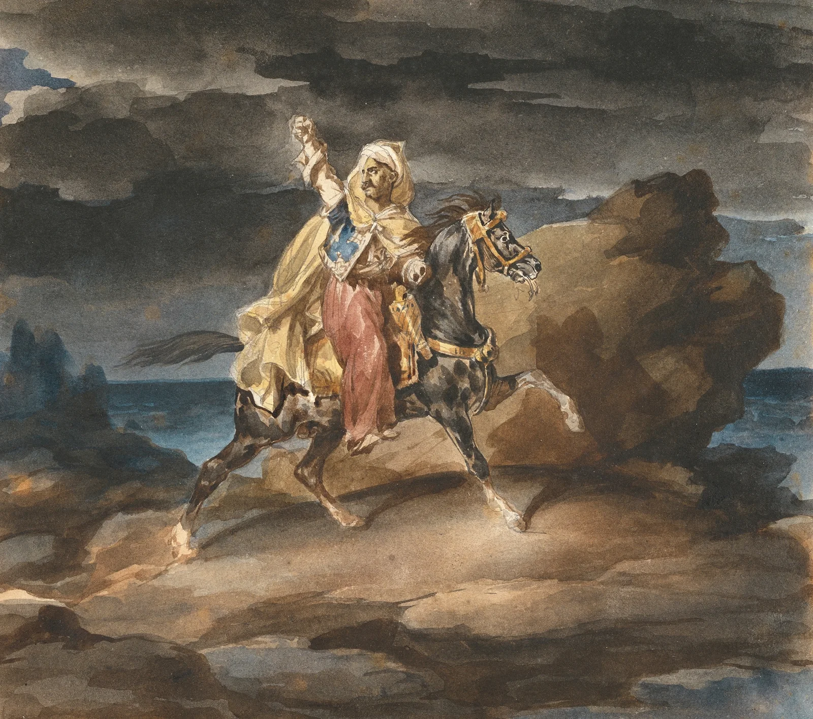 The Giaour av Théodore Géricault