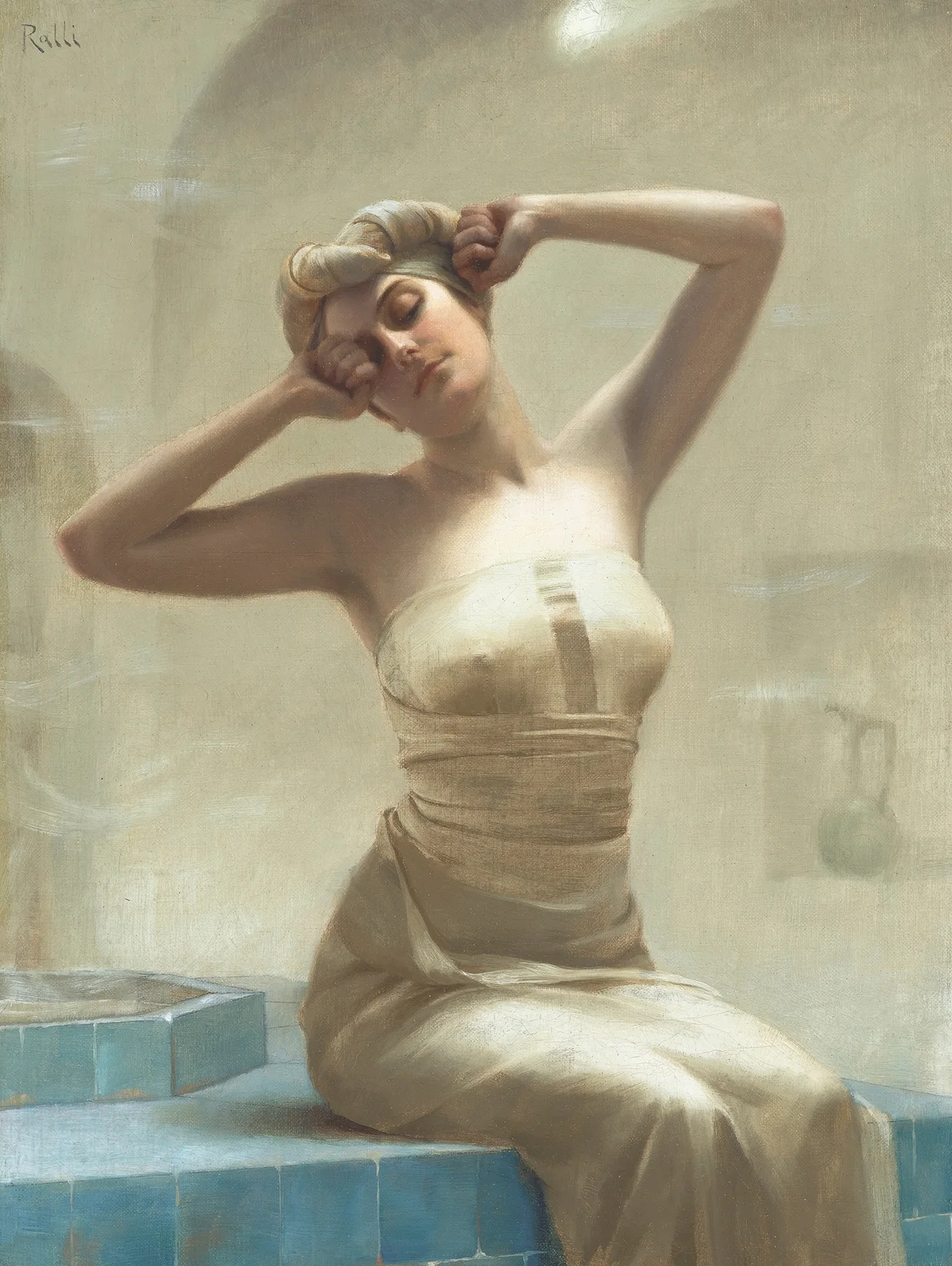 At the bath av Theodoros Ralli