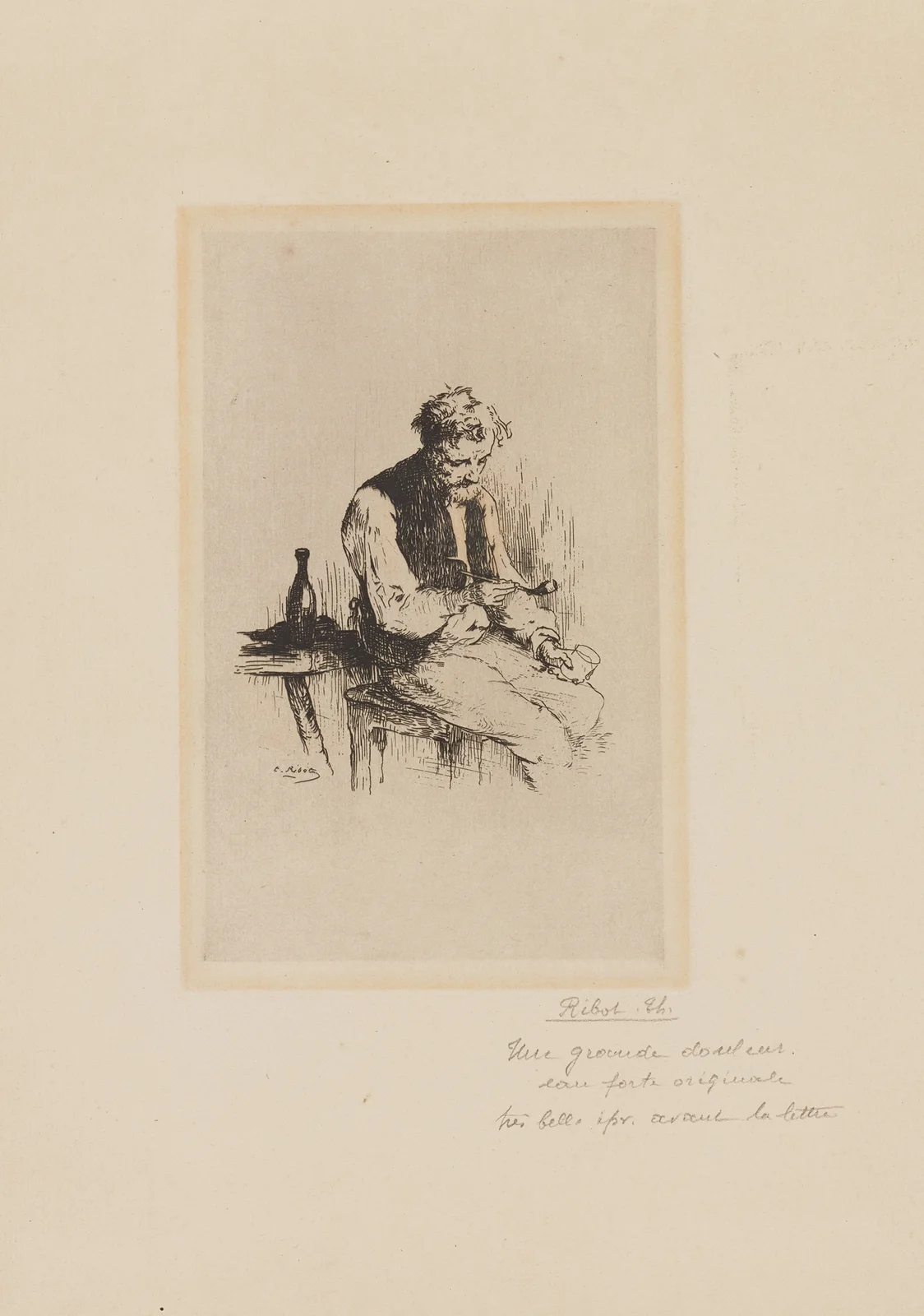 A Great Sadness av Théodule Ribot