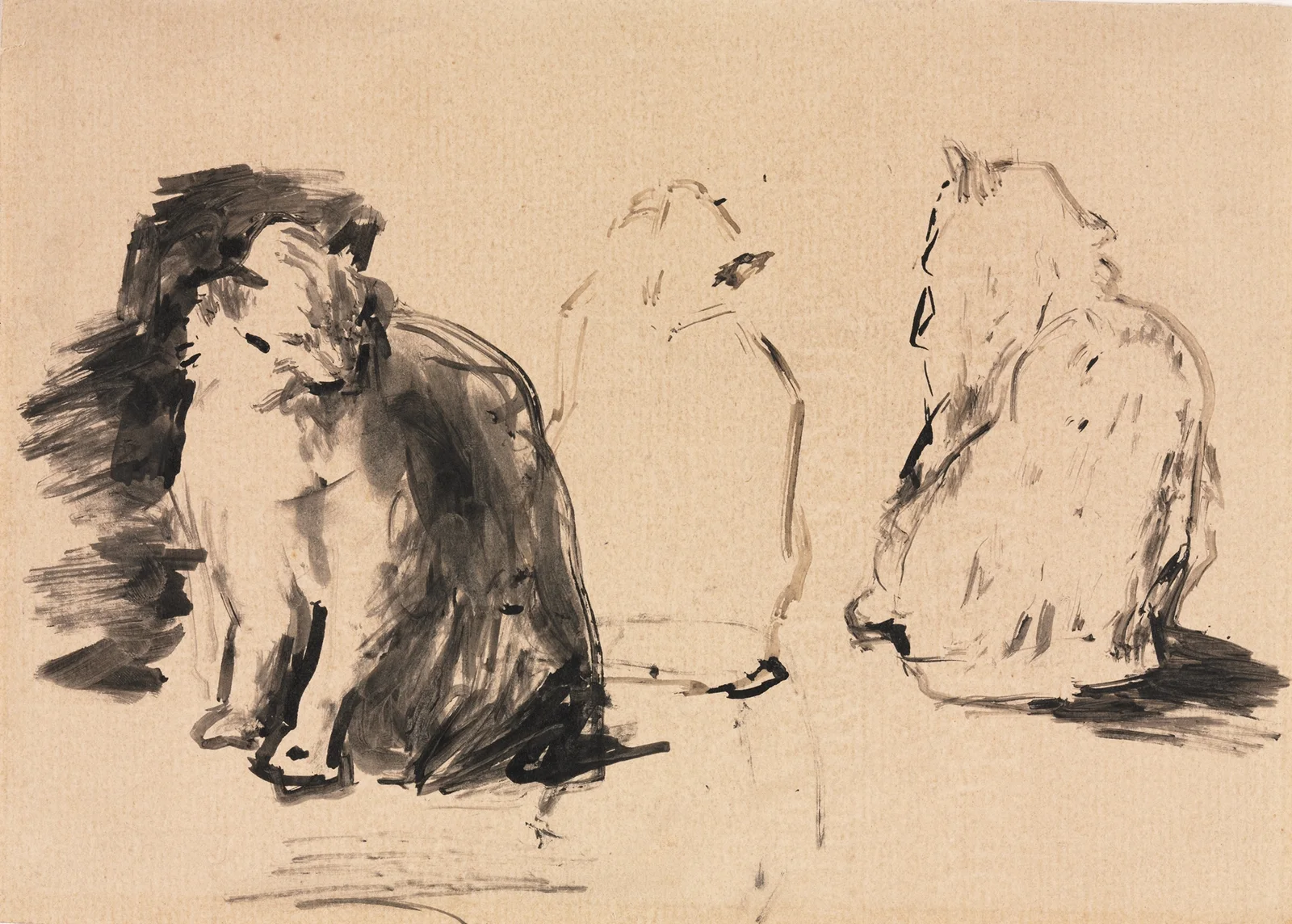 Cats av Théodule Ribot